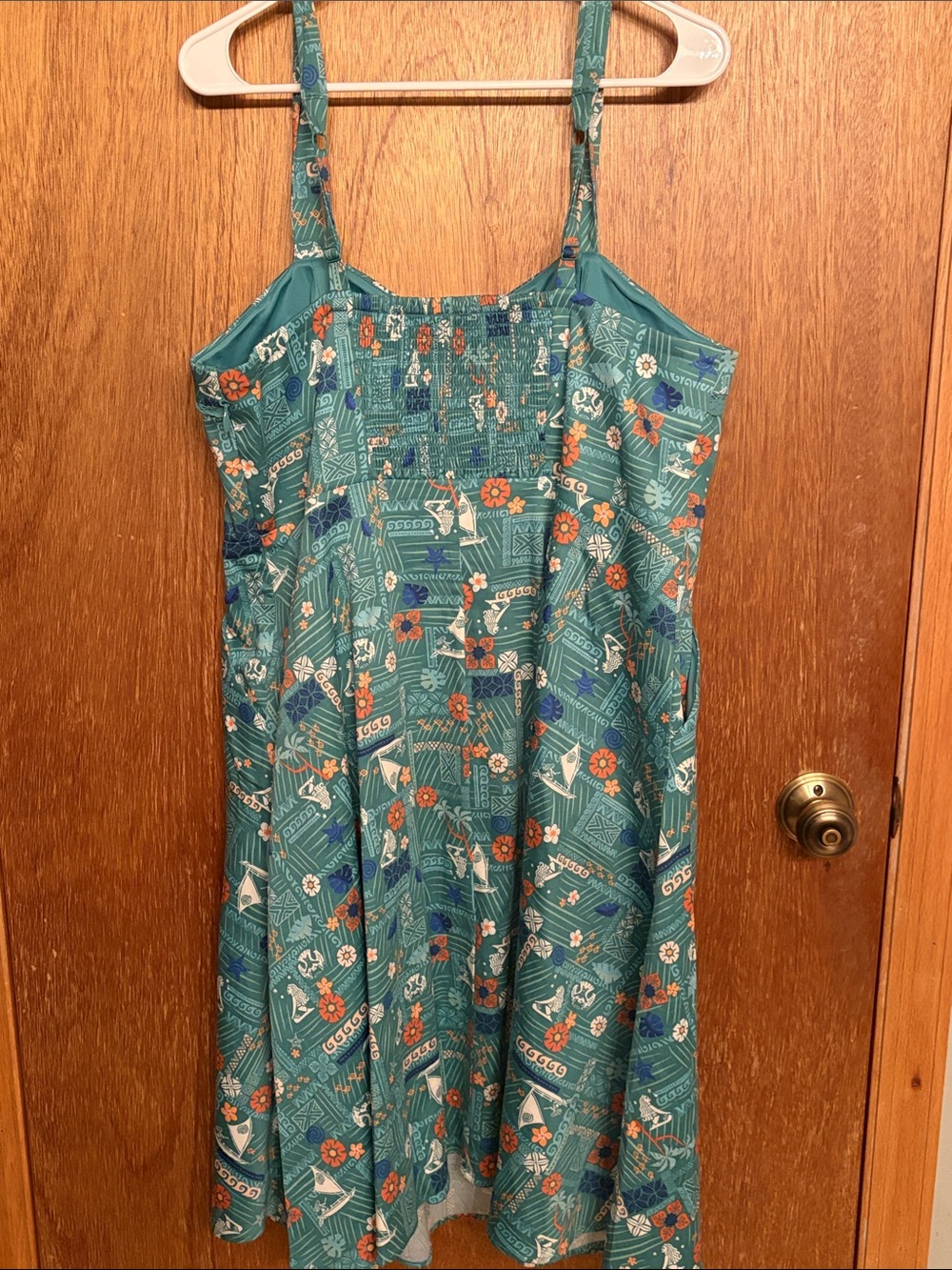 Moana print Pattern Sundress - Picture 5 of 5